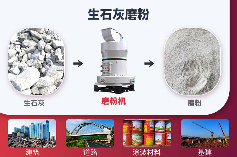 生石灰磨粉用什么机器好？生石灰磨粉生产线工艺流程