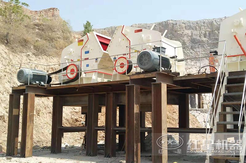 水电站砂石料加工—600吨/时破碎制砂生产线基地