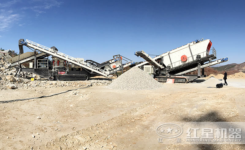 时产量400吨移动式制砂设备多少钱能买到？不怕环保查的